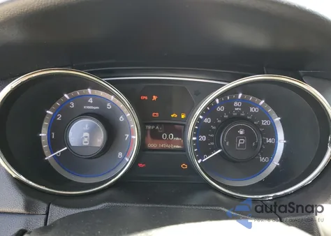 2012 Hyundai Sonata Se z USA, uszkodzony, nr VIN 5NPEC4AC1CH487133